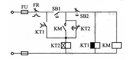 防止電壓波動造成電動機(jī)不轉(zhuǎn)動的保護(hù)電路說明