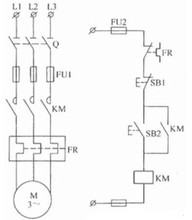 電動(dòng)機(jī)自鎖電路圖