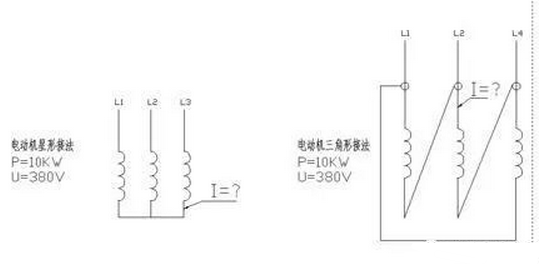 電機每根電線電流怎么算？